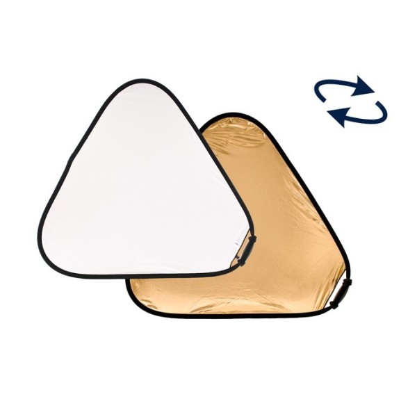 REFLECTOR TRIGRIP GRANDE 120CM DORADO / BLANCO MANFROTTO - LLLR3741