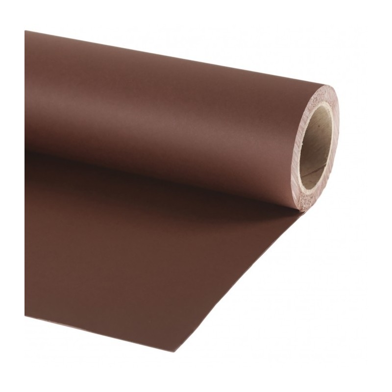 FONDO PAPEL MANFROTTO MARRÓN OSCURO CONKER 2,75 X 11 M.- LLLP9016