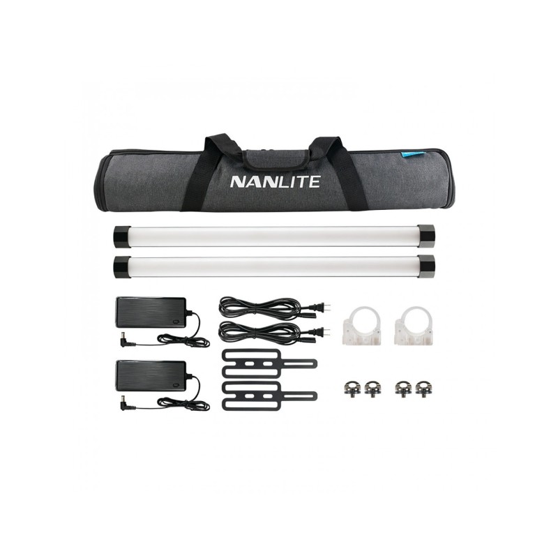 PAVOTUBE II 15X CON BATERÍA KIT 2 UNIDADES NANLITE- NA1520212KIT