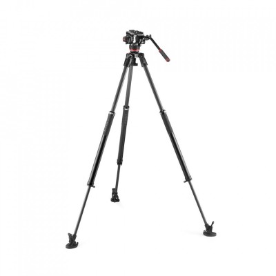 TRÍPODE PARA VIDEO DE CARBONO CON RÓTULA FLUIDA MVK504XSNGFC MANFROTTO- MFMVK504XSNGFC