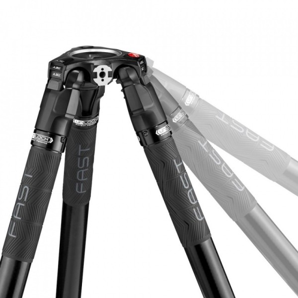 TRÍPODE PARA VIDEO DE CARBONO CON RÓTULA FLUIDA MVK504XSNGFC MANFROTTO- MFMVK504XSNGFC