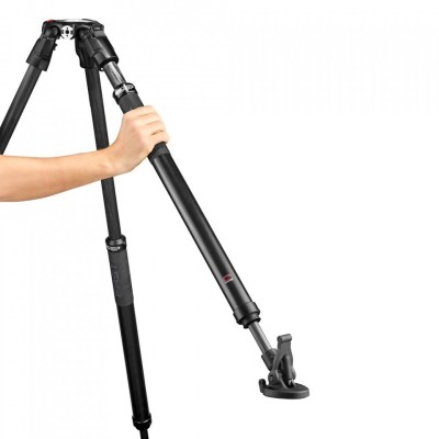TRÍPODE PARA VIDEO DE CARBONO CON RÓTULA FLUIDA MVK504XSNGFC MANFROTTO- MFMVK504XSNGFC