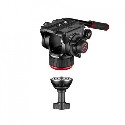 TRÍPODE PARA VIDEO TWIN DE CARBONO CON RÓTULA FLUIDA Y ESTABILIZADOR CENTRAL MVK504XTWINMC MANFROTTO- MFMVK504XTWINMC