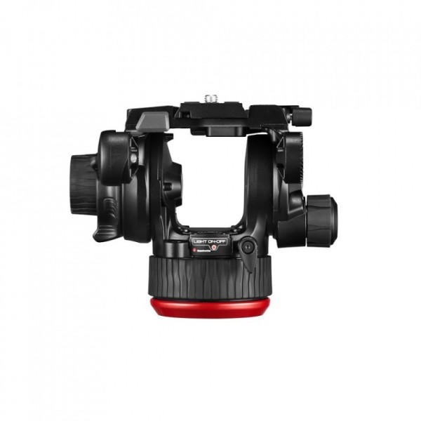 TRÍPODE PARA VIDEO TWIN DE CARBONO CON RÓTULA FLUIDA Y ESTABILIZADOR CENTRAL MVK504XTWINMC MANFROTTO- MFMVK504XTWINMC