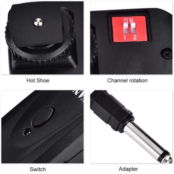 DISPARADOR DE FLASH AC-04 CANALES INALÁMBRICO ENTATIAL- ENTATIAL3K9ANPIGB8