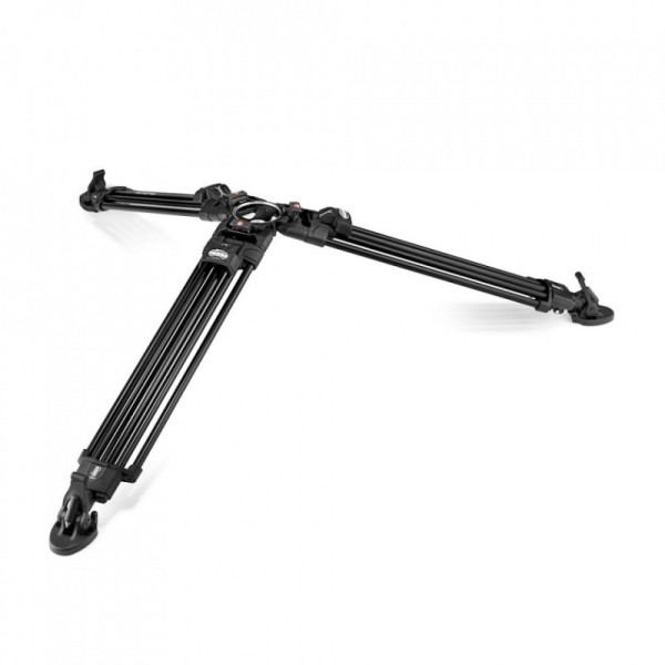 TRÍPODE 645 FAST TWIN CON SEMIESFERA 2 EN 1 EN ALUMINIO MANFROTTO- MVTTWINFA