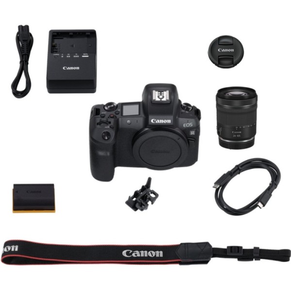 CAMARA CANON EOS R CON OBJETIVO RF 24-105 MM F4-7.1 IS STM CANON- 3075C033AA