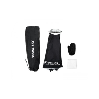 SOFTBOX CUADRADA NANLUX 100 X 100 CM MONTURA NL- NLSBNLM100S
