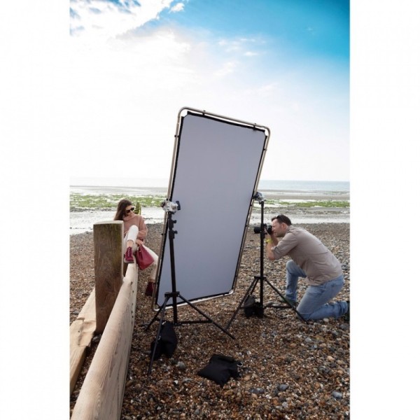 PRO SCRIM 'TODO EN UNO' KIT MEDIANO 1,1X2 M  MANFROTTO- MFMLLC1201K