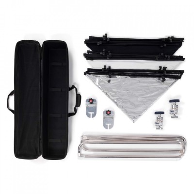 PRO SCRIM 'TODO EN UNO' KIT MEDIANO 1,1X2 M  MANFROTTO- MFMLLC1201K