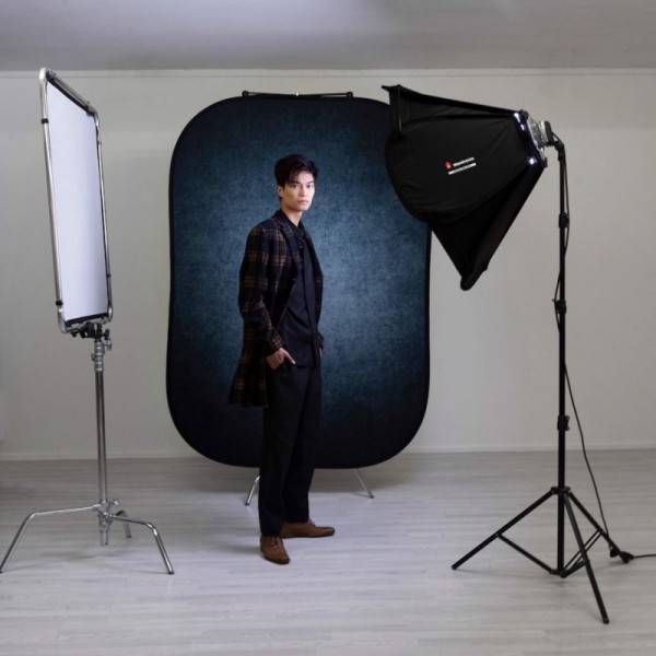 FONDO PLEGABLE DOBLE CARA SERIE VINTAGE INK/ SAGE 1.5 X 2.1 M MANFROTTO - LLLB5720