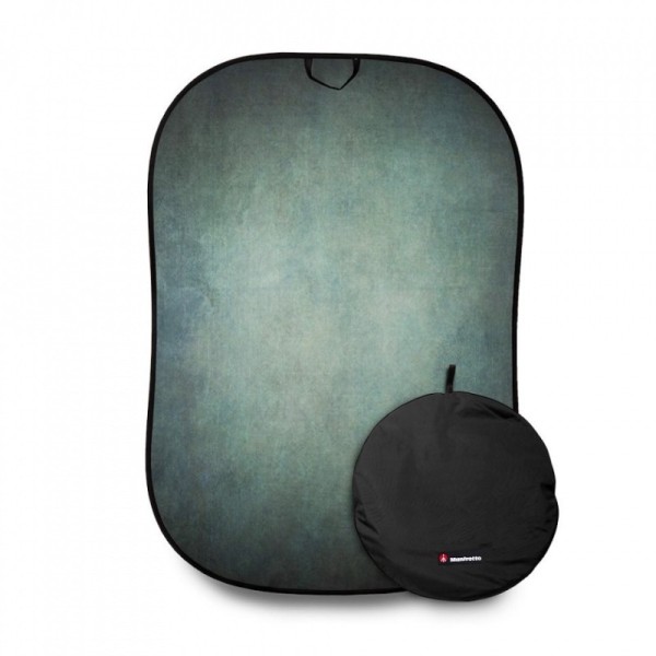 FONDO PLEGABLE DOBLE CARA SERIE VINTAGE INK/ SAGE 1.5 X 2.1 M MANFROTTO - LLLB5720