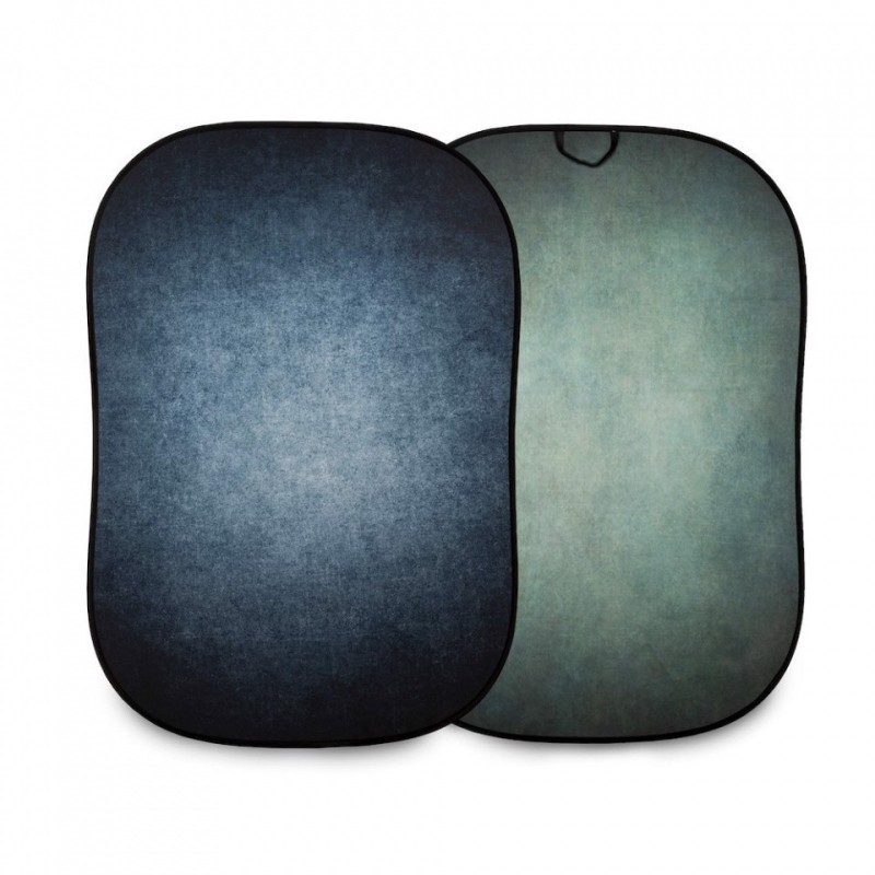 FONDO PLEGABLE DOBLE CARA SERIE VINTAGE INK/ SAGE 1.5 X 2.1 M MANFROTTO - LLLB5720