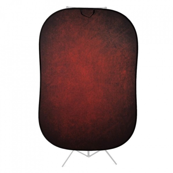 FONDO PLEGABLE DOBLE CARA SERIE VINTAGE AUBERGINE/ CRIMSON 1.5 X 2.1 M MANFROTTO - LLLB5722