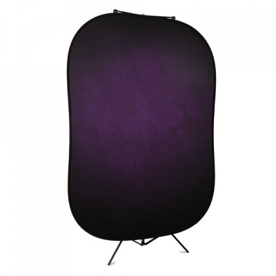 FONDO PLEGABLE DOBLE CARA SERIE VINTAGE AUBERGINE/ CRIMSON 1.5 X 2.1 M MANFROTTO - LLLB5722