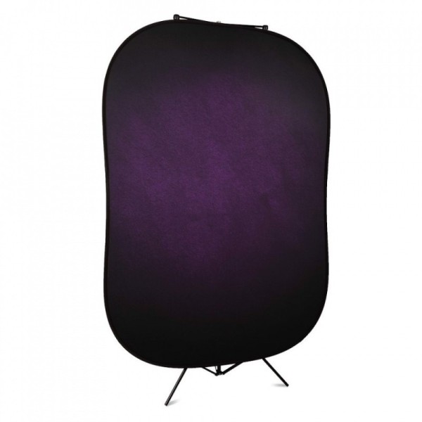 FONDO PLEGABLE DOBLE CARA SERIE VINTAGE AUBERGINE/ CRIMSON 1.5 X 2.1 M MANFROTTO - LLLB5722