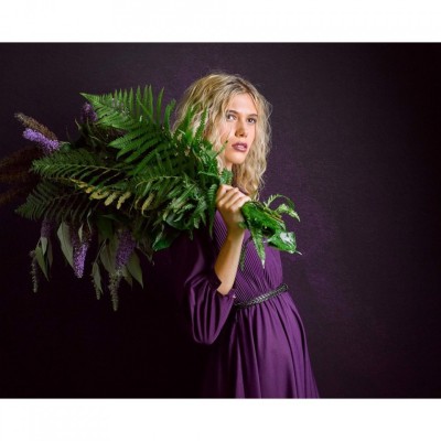 FONDO PLEGABLE DOBLE CARA SERIE VINTAGE AUBERGINE/ CRIMSON 1.5 X 2.1 M MANFROTTO - LLLB5722