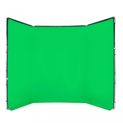 FONDO CHROMA KEY FX 4x2,9 M VERDE KIT DE MONTAJE MANFROTTO- MFMLBG4301KG