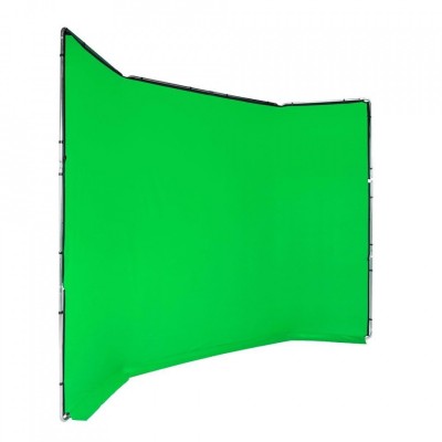 FONDO CHROMA KEY FX 4x2,9 M VERDE KIT DE MONTAJE MANFROTTO- MFMLBG4301KG