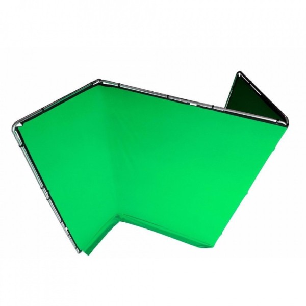 FONDO CHROMA KEY FX 4x2,9 M VERDE KIT DE MONTAJE MANFROTTO- MFMLBG4301KG