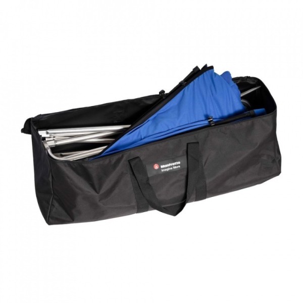 FONDO CHROMA KEY FX 4x2,9 M AZUL KIT DE MONTAJE MANFROTTO- MFMLBG4301KB