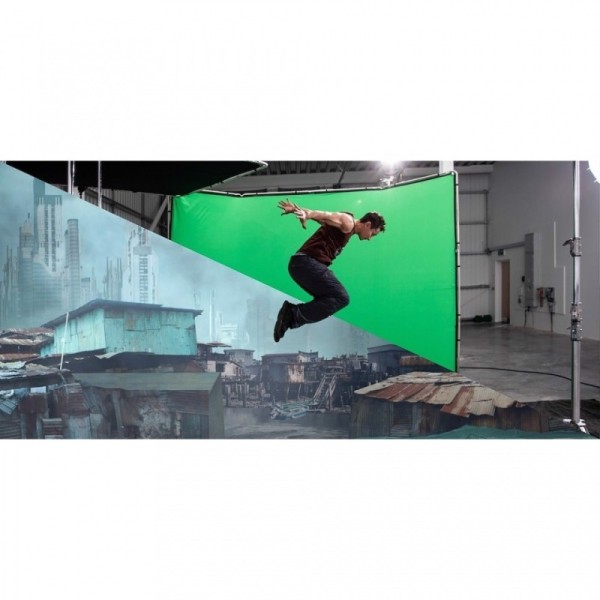 CUBIERTA DE FONDO CHROMA KEY FX 4x2,9 M VERDE MANFROTTO- MFMLBG4301CG