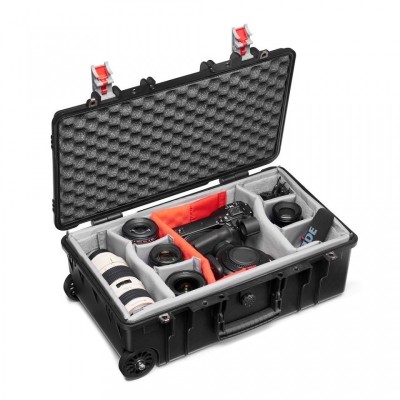 MALETA RÍGIDA CON RUEDAS PRO LIGHT RELOADER TOUGH LOWLID L-55 MANFROTTO- MFMBPL-RL-TL55