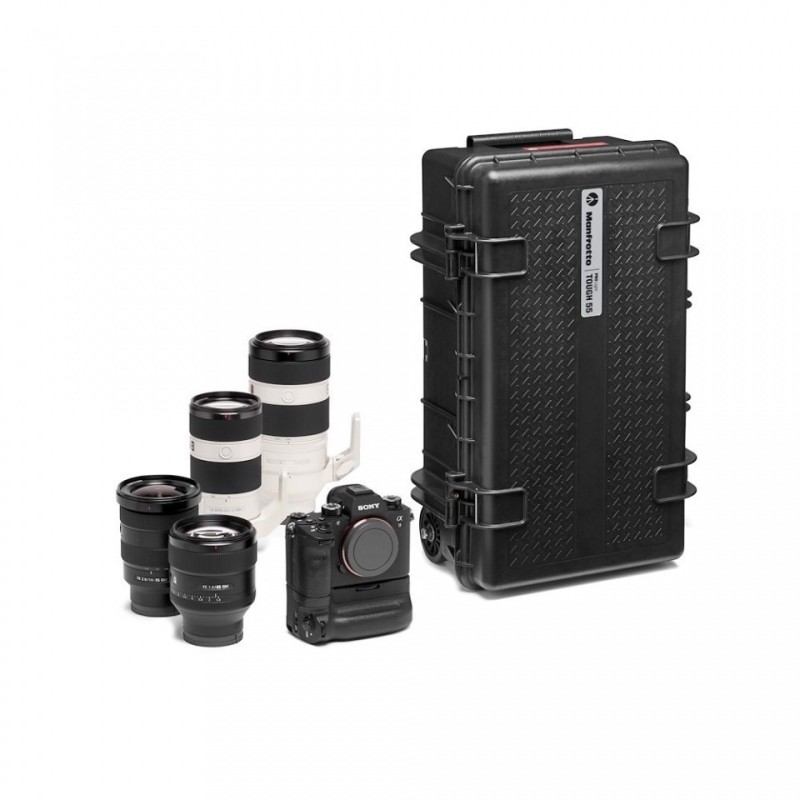 MALETA RÍGIDA PRO LIGHT TOUGH TH-55 FOAM MANFROTTO- MFMBPL-RL-TH55-F