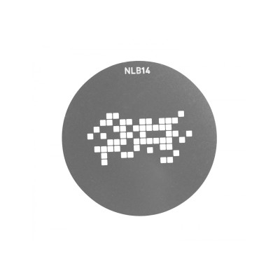 GOBOS JUEGO DE 10 SET 1 PARA ACCESORIO DE PROYECCIÓN BM NANLITE- NAASGBBMSET1