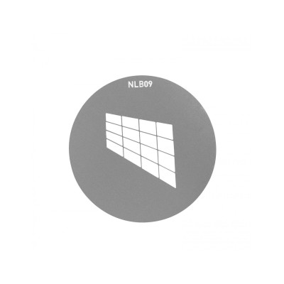 GOBOS JUEGO DE 10 SET 1 PARA ACCESORIO DE PROYECCIÓN BM NANLITE- NAASGBBMSET1