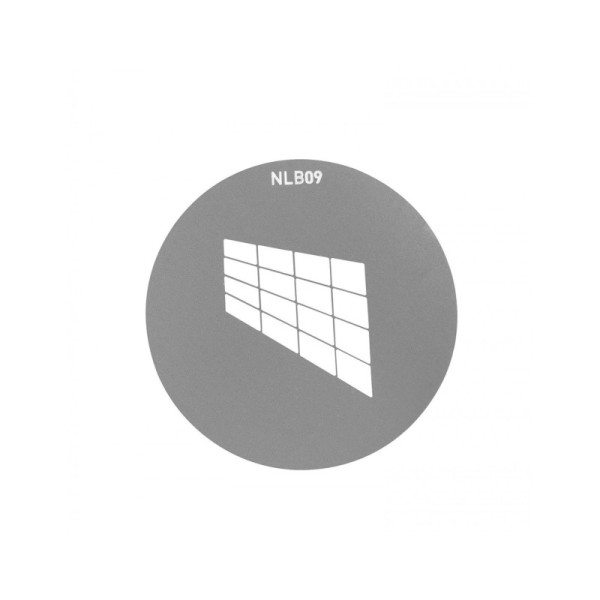 GOBOS JUEGO DE 10 SET 1 PARA ACCESORIO DE PROYECCIÓN BM NANLITE- NAASGBBMSET1