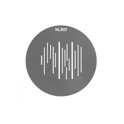 GOBOS JUEGO DE 10 SET 1 PARA ACCESORIO DE PROYECCIÓN BM NANLITE- NAASGBBMSET1