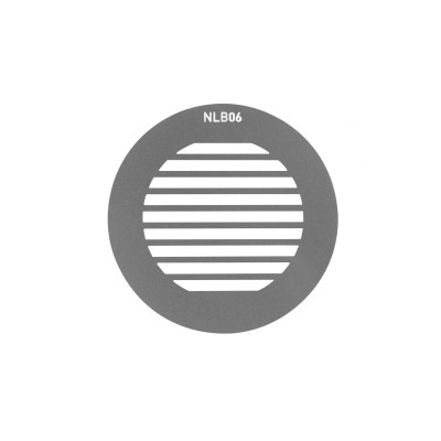 GOBOS JUEGO DE 10 SET 1 PARA ACCESORIO DE PROYECCIÓN BM NANLITE- NAASGBBMSET1