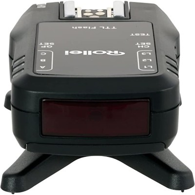 TRANSMISOR Y RECEPTOR SET DE FLASH POR RADIO PROFESIONAL TRIGGER DUAL CANON/ NIKON ROLLEI- P28002