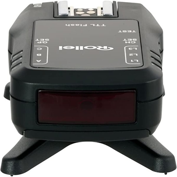 TRANSMISOR Y RECEPTOR SET DE FLASH POR RADIO PROFESIONAL TRIGGER DUAL CANON/ NIKON ROLLEI- P28002