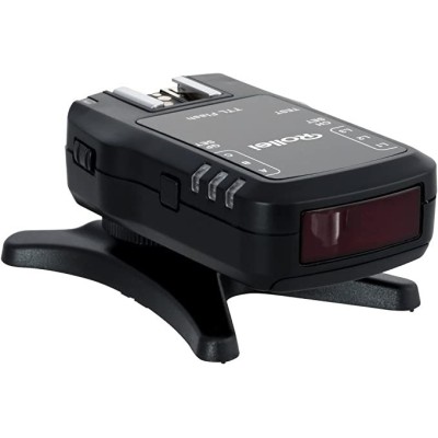 TRANSMISOR Y RECEPTOR SET DE FLASH POR RADIO PROFESIONAL TRIGGER DUAL CANON/ NIKON ROLLEI- P28002