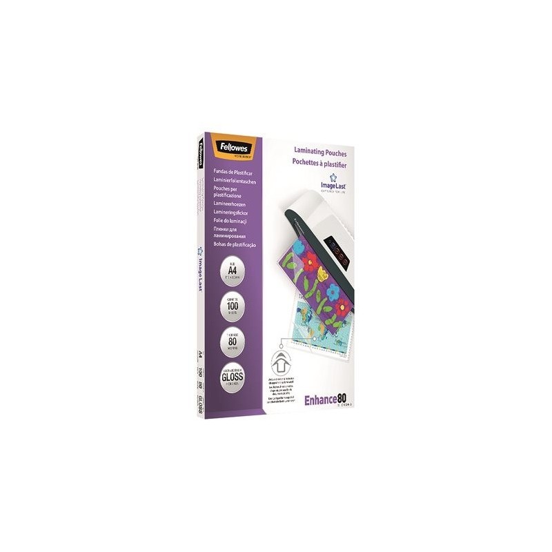 FUNDA LAMINADO MATE A3-100 UNDS. FELLOWES- FLMATE A3