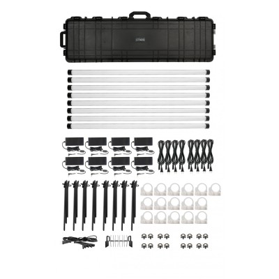 PAVOTUBE II 30X KIT 8 UNIDADES CON MALETA DE TRANSPORTE NANLITE - NA1520208KIT