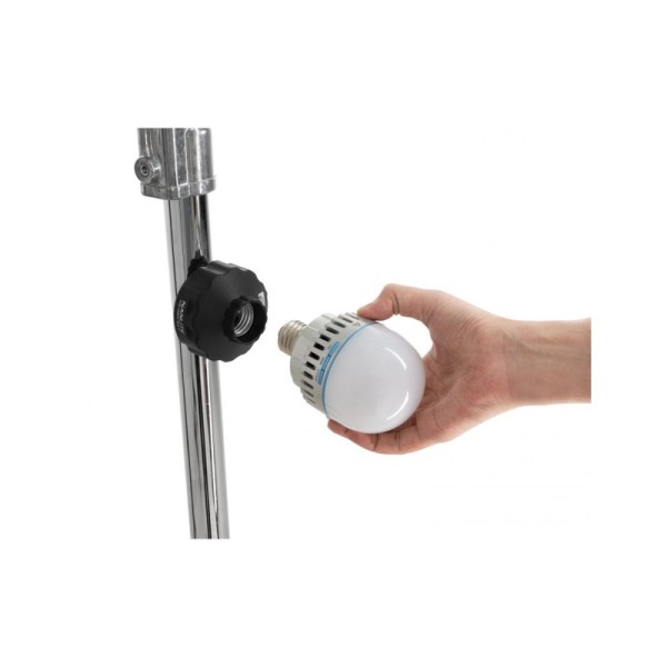 BASE MAGNETICA CON ROSCA E27 PARA PAVOBULB 10C NANLITE - NAASMBAE27