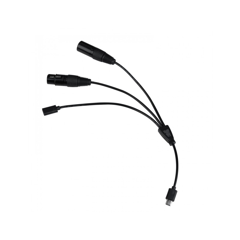 DIVISOR DE CABLE USB-C A DMX NANLITE - NACBDMXUSBC1/3
