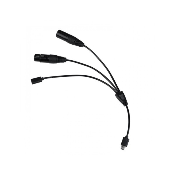 DIVISOR DE CABLE USB-C A DMX NANLITE - NACBDMXUSBC1/3