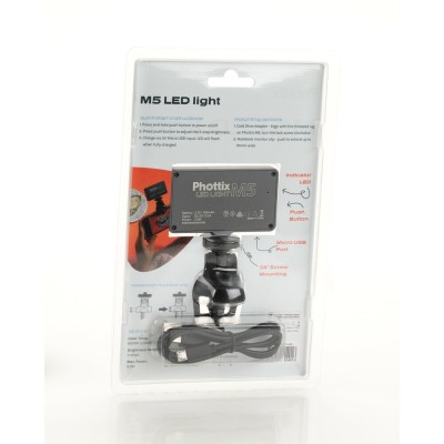 ANTORCHA LED MOBILE M5 LIGHT PHOTTIX - P81401