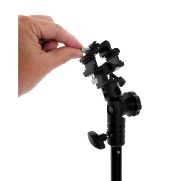 RÓTULA TRIFLASH CON ZAPATAS, SOPORTE PARAGUAS Y BLOQUEO MANFROTTO - LLA2423