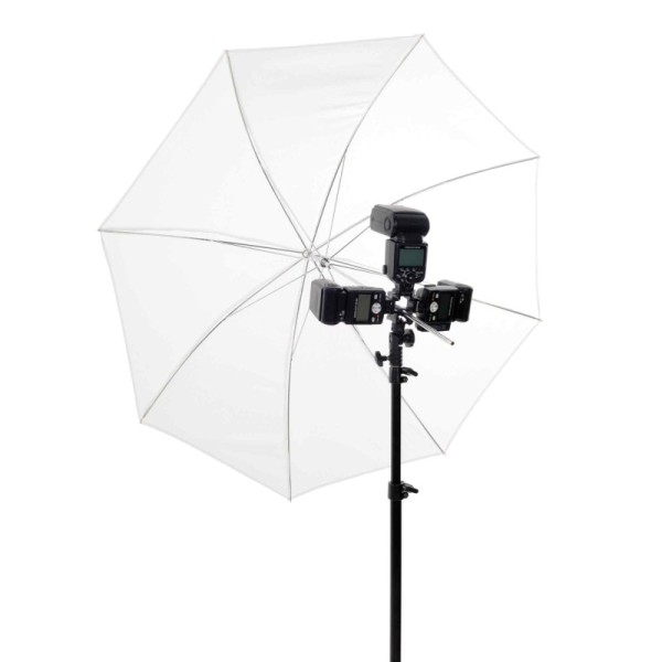 RÓTULA TRIFLASH CON ZAPATAS, SOPORTE PARAGUAS Y BLOQUEO MANFROTTO - LLA2423