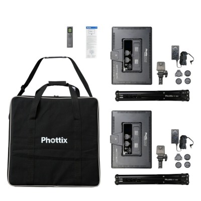 PANEL LED NUADA S3 II KIT 2 UNIDADES PHOTTIX -P81423