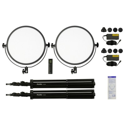 PANEL LED NUADA R3 II KIT 2 UNIDADES PHOTTIX -P81428