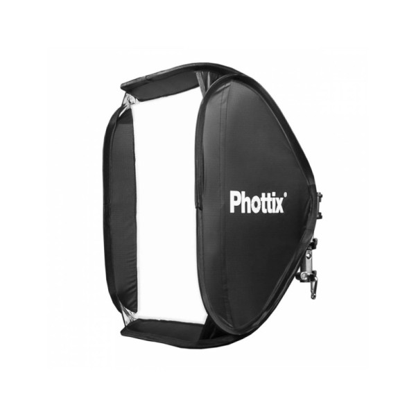 VENTANA DIFUSORA SOFTBOX 60 X 60 CM CON RÓTULA FLASH CERVERUS PHOTTIX - P82524