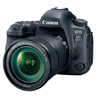 CÁMARA CANON EOS 6D MARK II CON OBJETIVO 24-105 MM F3.5- 5.6 IS STM CANON - 1897C003AA+9521B005AA