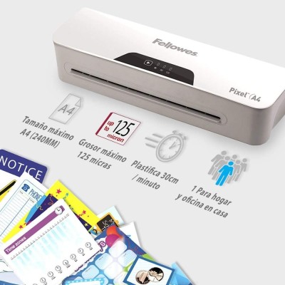LAMINADORA FELLOWES AUTOMATICA PIXEL - A4