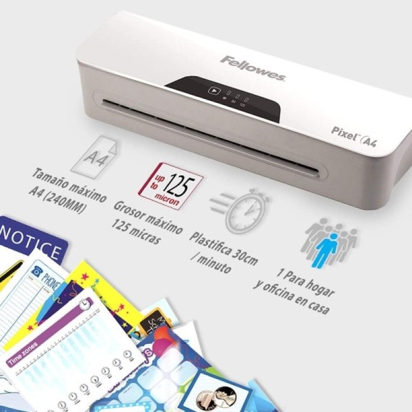 LAMINADORA FELLOWES AUTOMATICA PIXEL - A4
